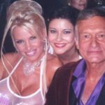 Hugh Heffner With Pamela Anderson