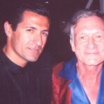 John Costello With Hugh Hefner